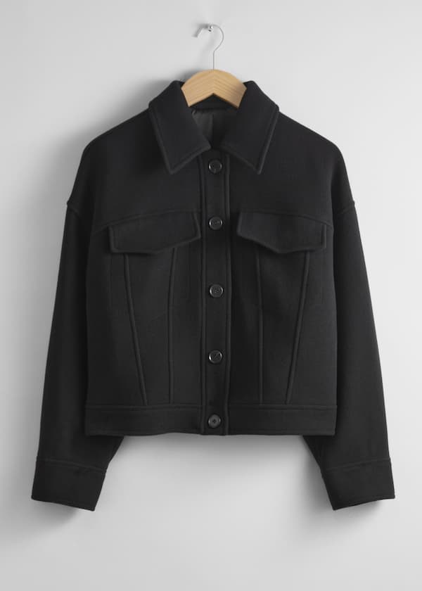 Collared Wool Jacket