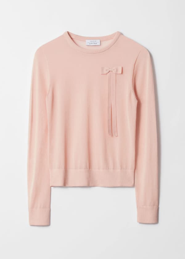 Bow-Detail Jumper