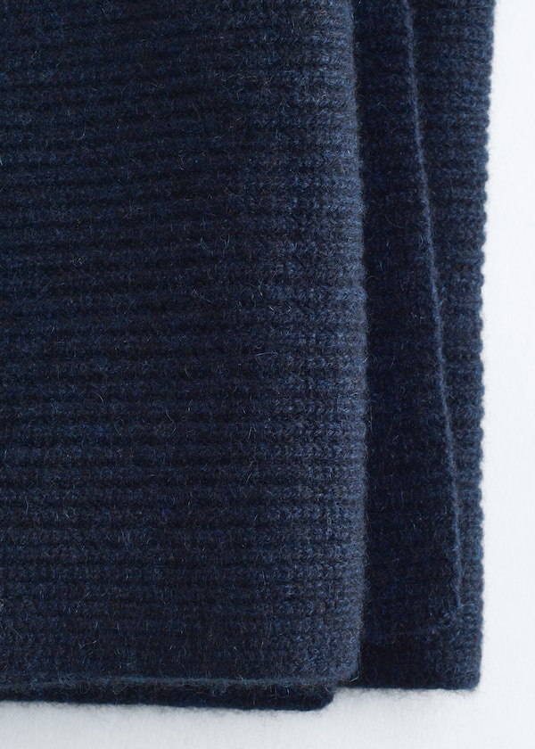 Cashmere Knit Scarf