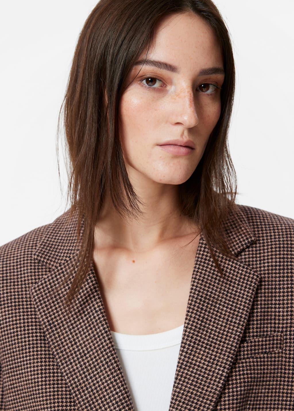 Wool Blazer - Grey Tweed - Blazers - & Other Stories