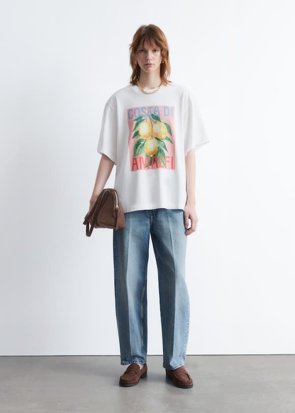 Oversized Print T-Shirt