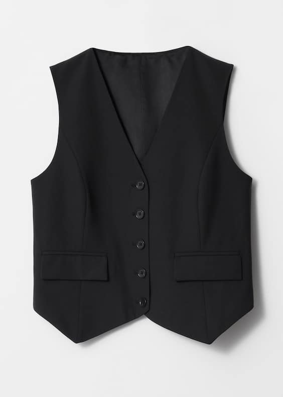 Tailored Wool Waistcoat