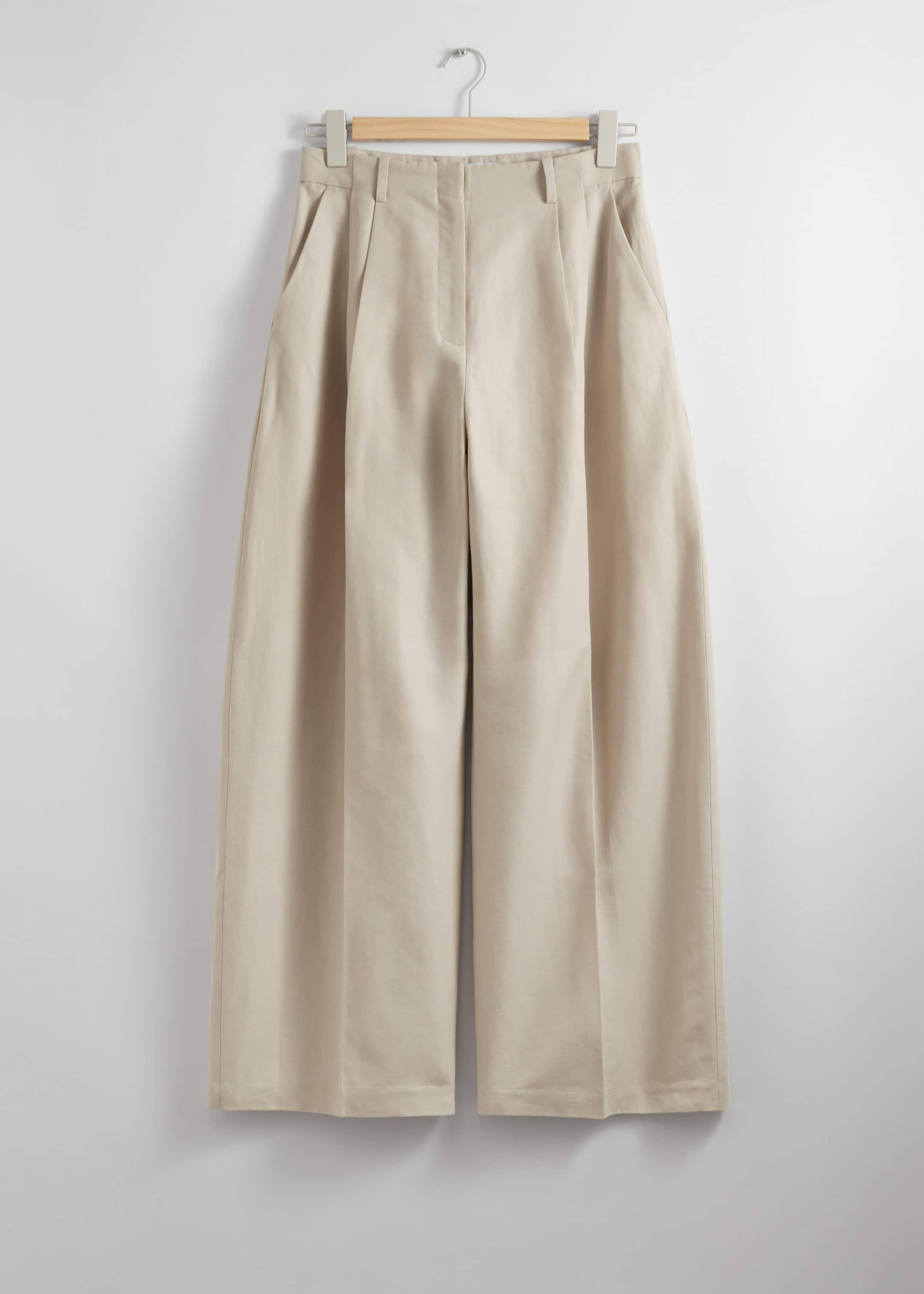 Wide Tailored Trousers