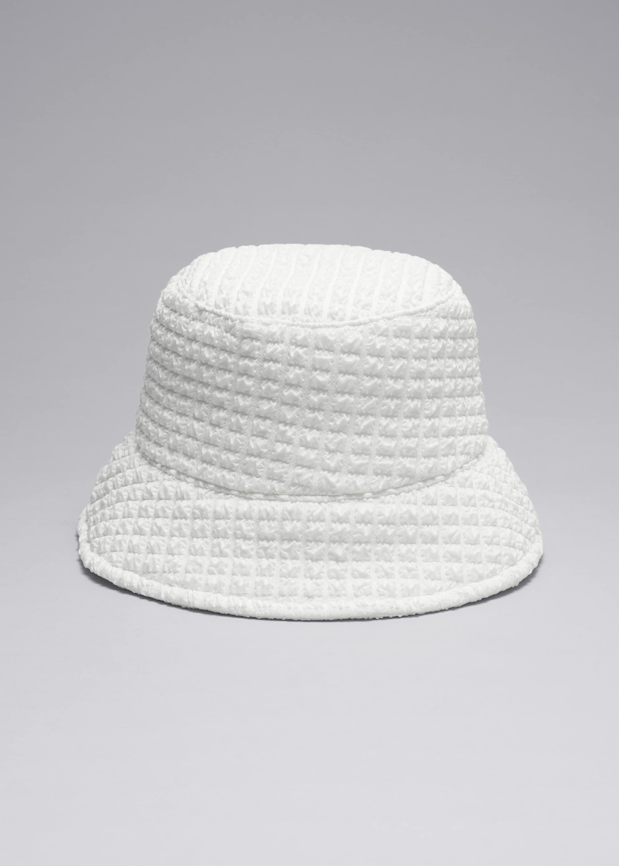 Waffle Bucket Hat White Other Stories NL