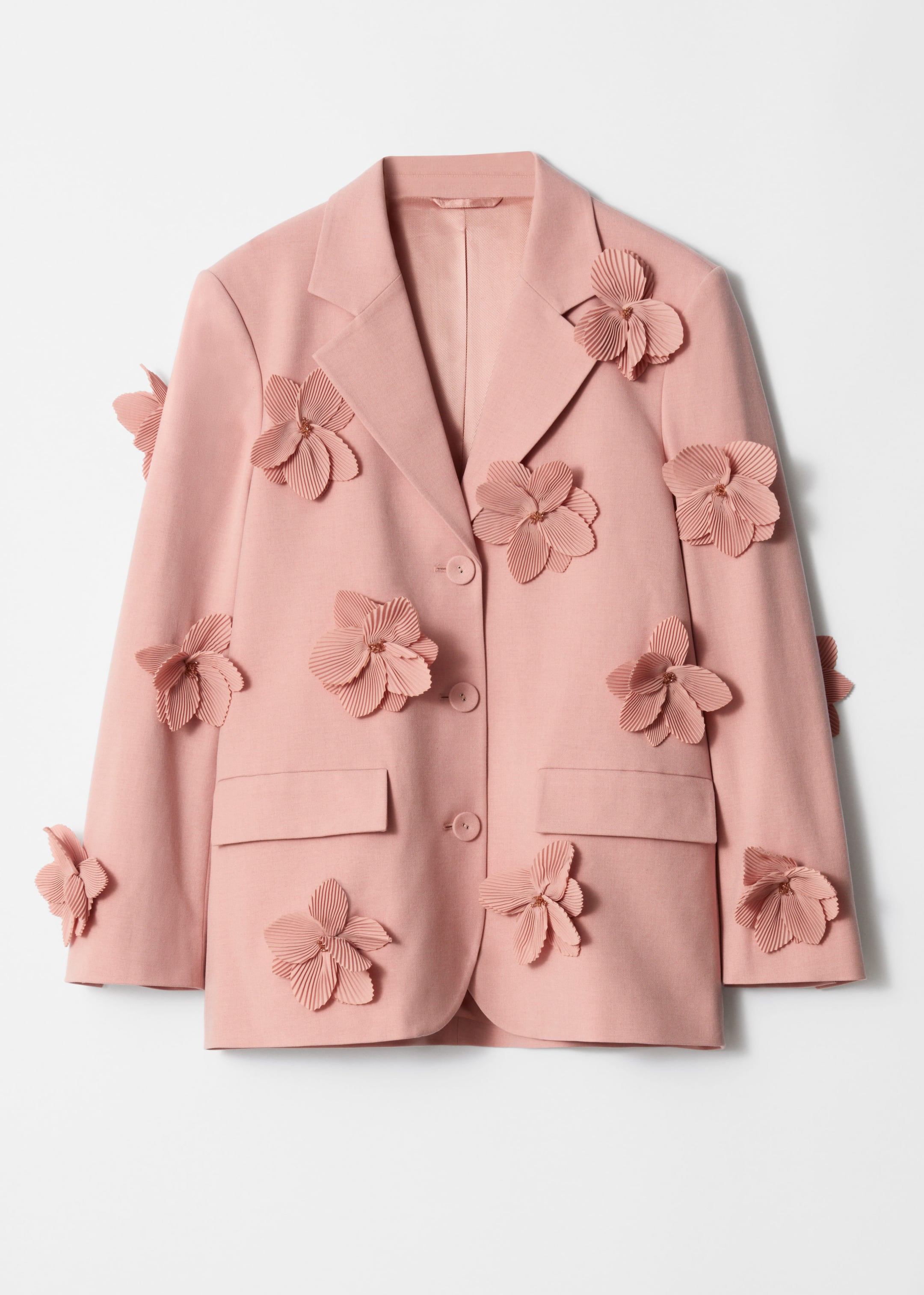 Image of FloralAppliqué Blazer