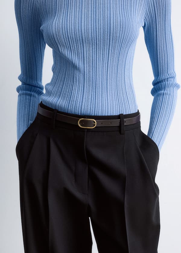 Tailored Wool Trousers