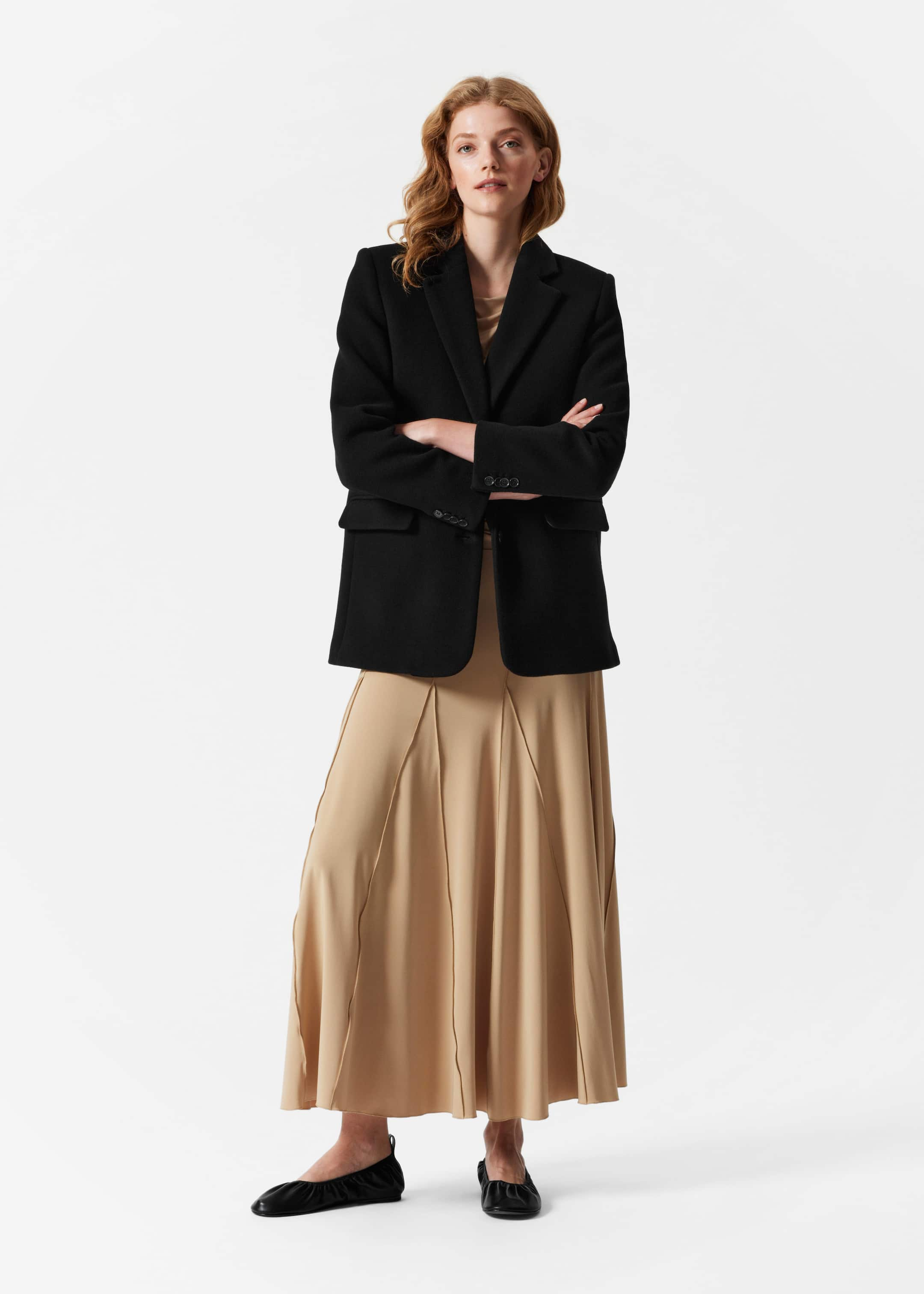 Image of Oversized Wool Blazer