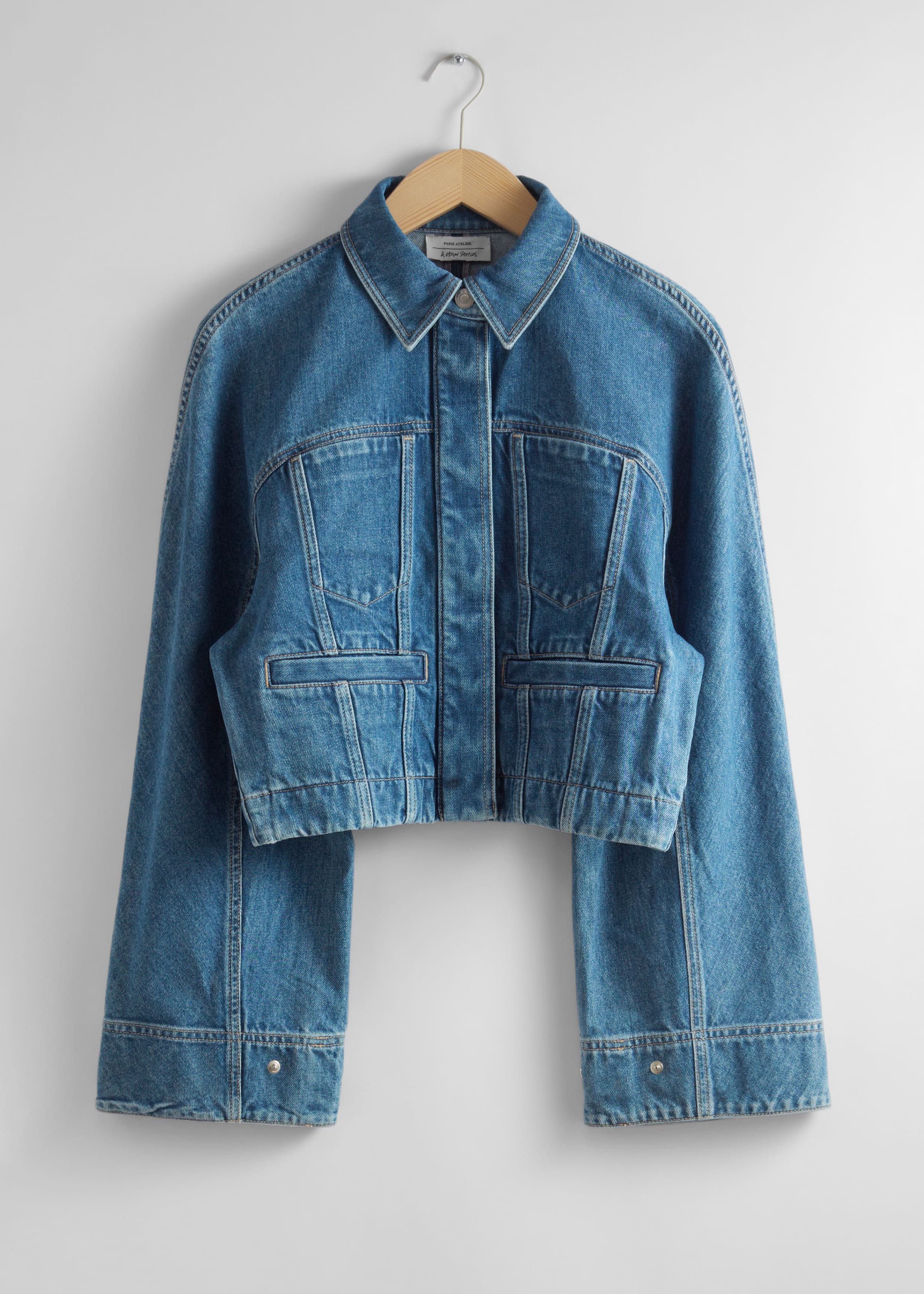 Veste courte en jean