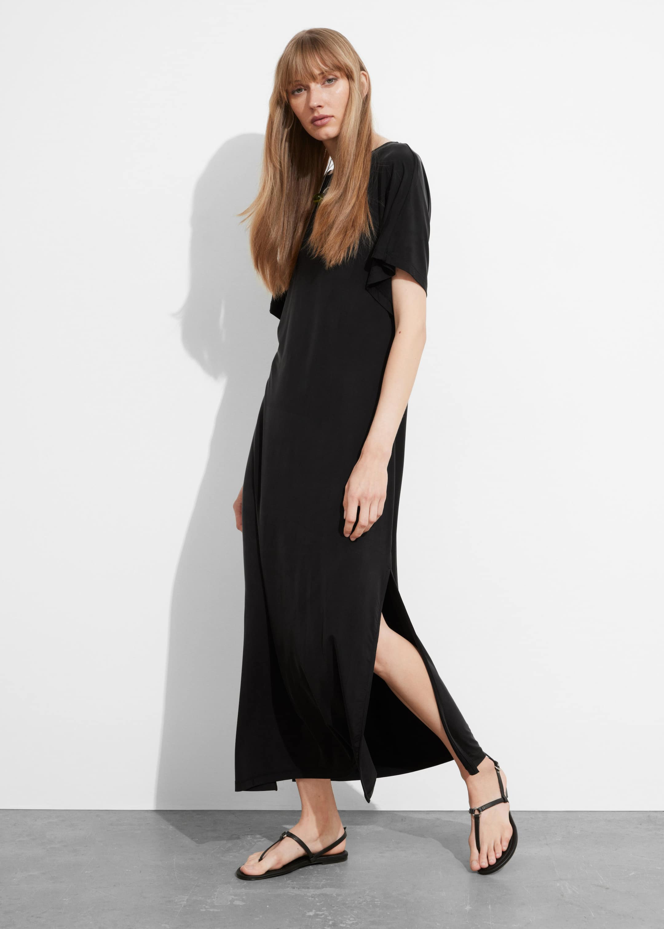 Image of Open-Back Maxi Dress