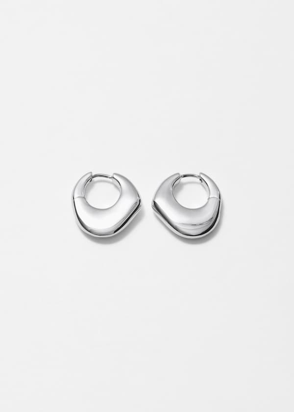 Irregular Hoop Earrings