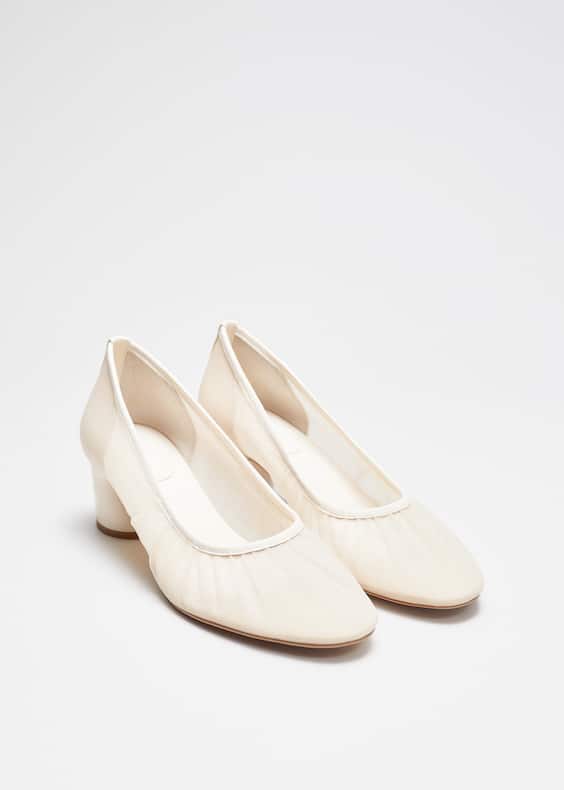 Soft Block-Heel Pumps