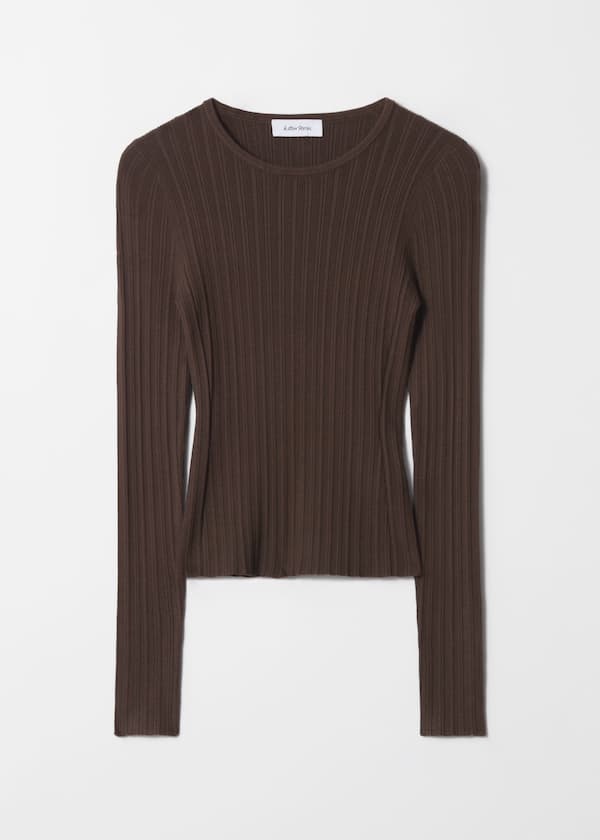 Rib-Knit Top