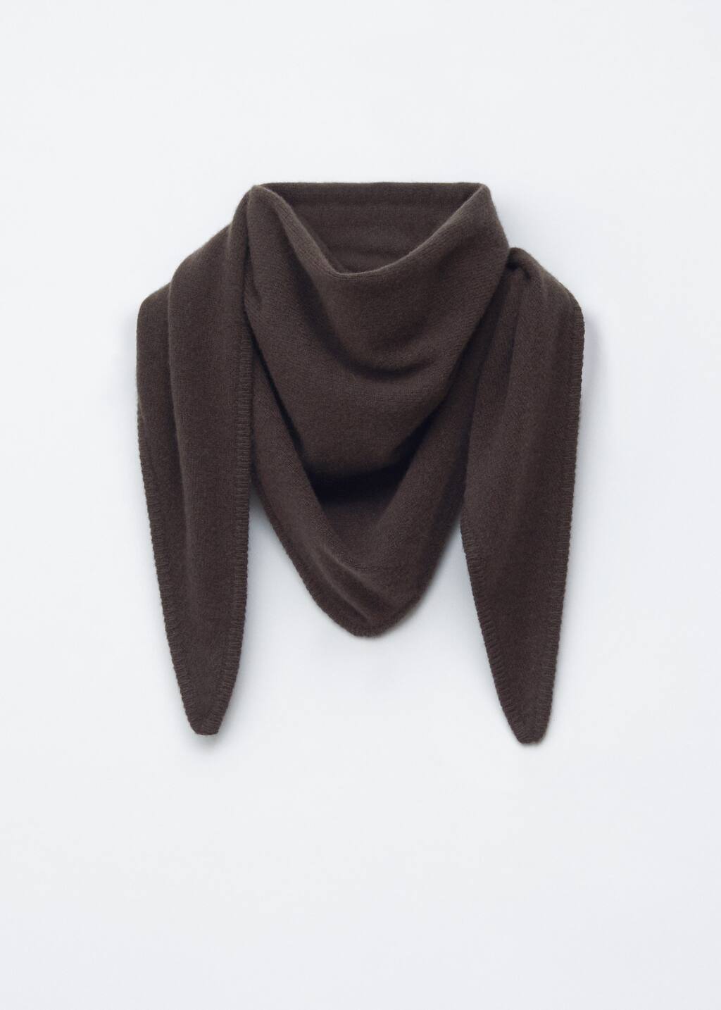 【SPERONE】Eco Leather Triangular Scarf SPERONE】Eco Leather Triangular Scarf