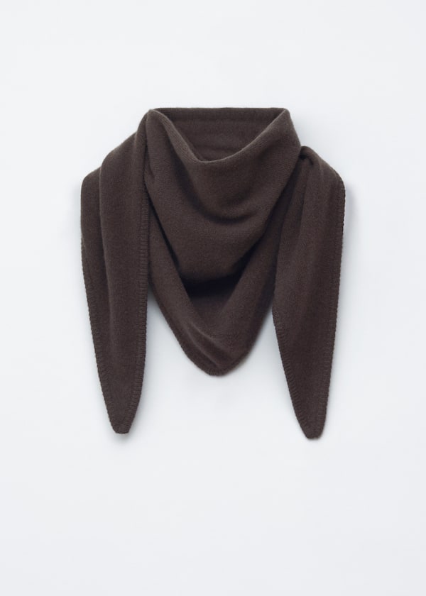 Wool Triangle Scarf
