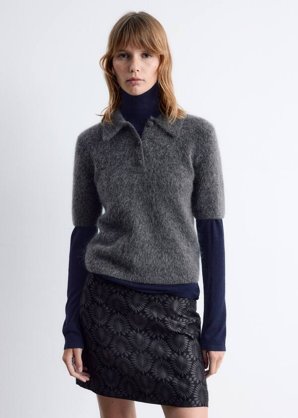 Brocade Mini Skirt