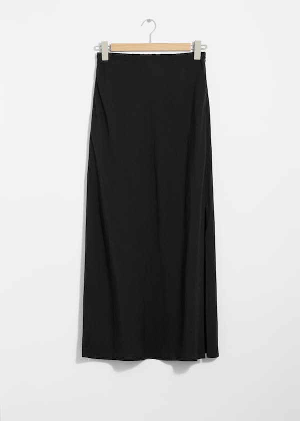 High-Waist Maxi Skirt