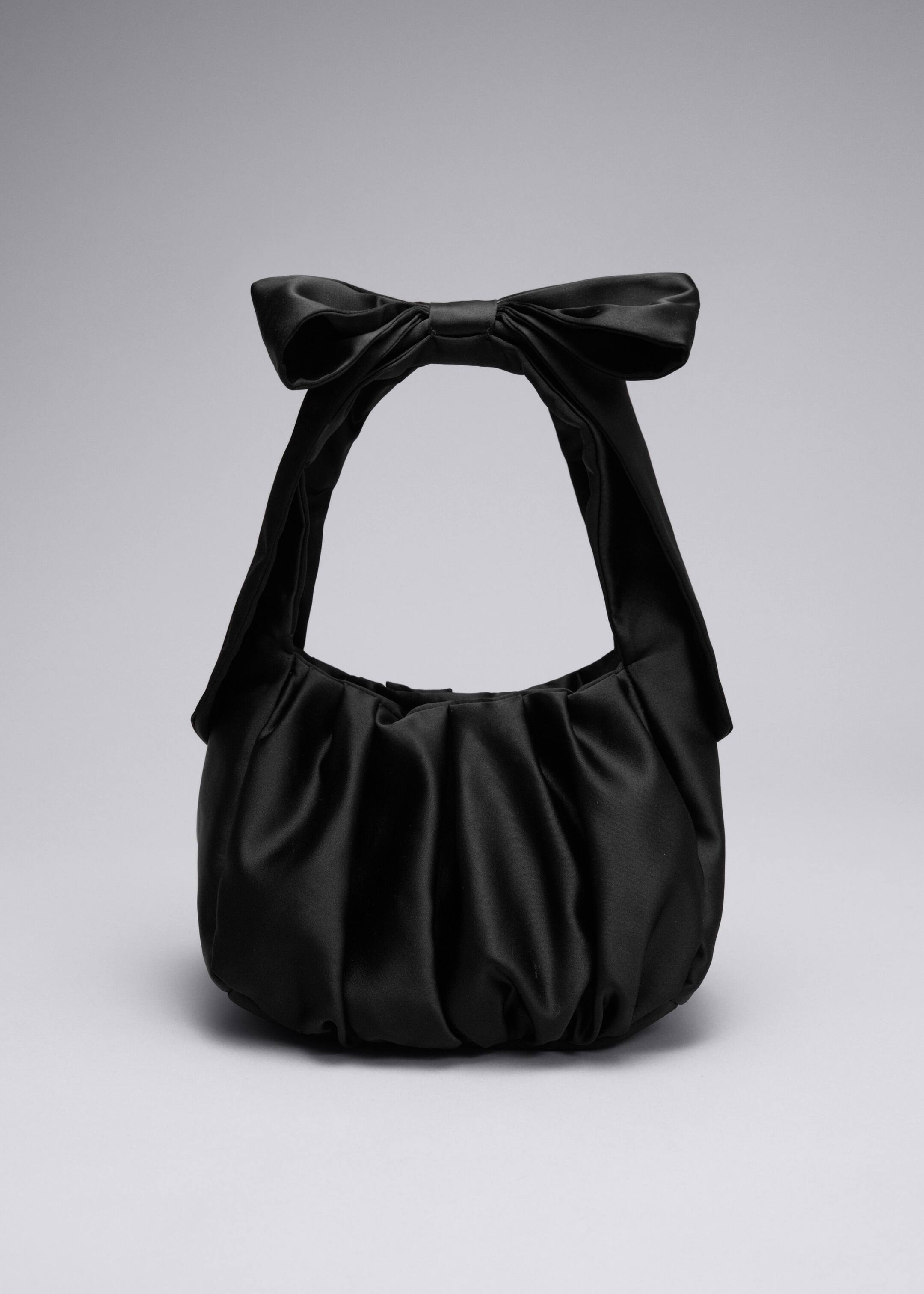 Satin Bow Bag