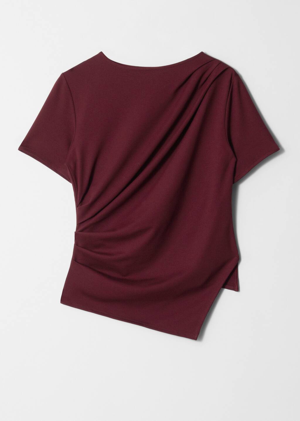 ★BROWNBREATH★ EVERYONE LIES RAGLAN TEE BURGUNDY Unisex Long Sleeve Tee (no logo) with White Writing and