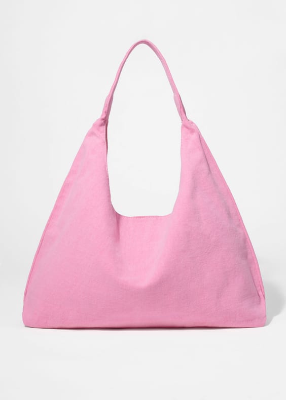 Washed Denim Tote Bag