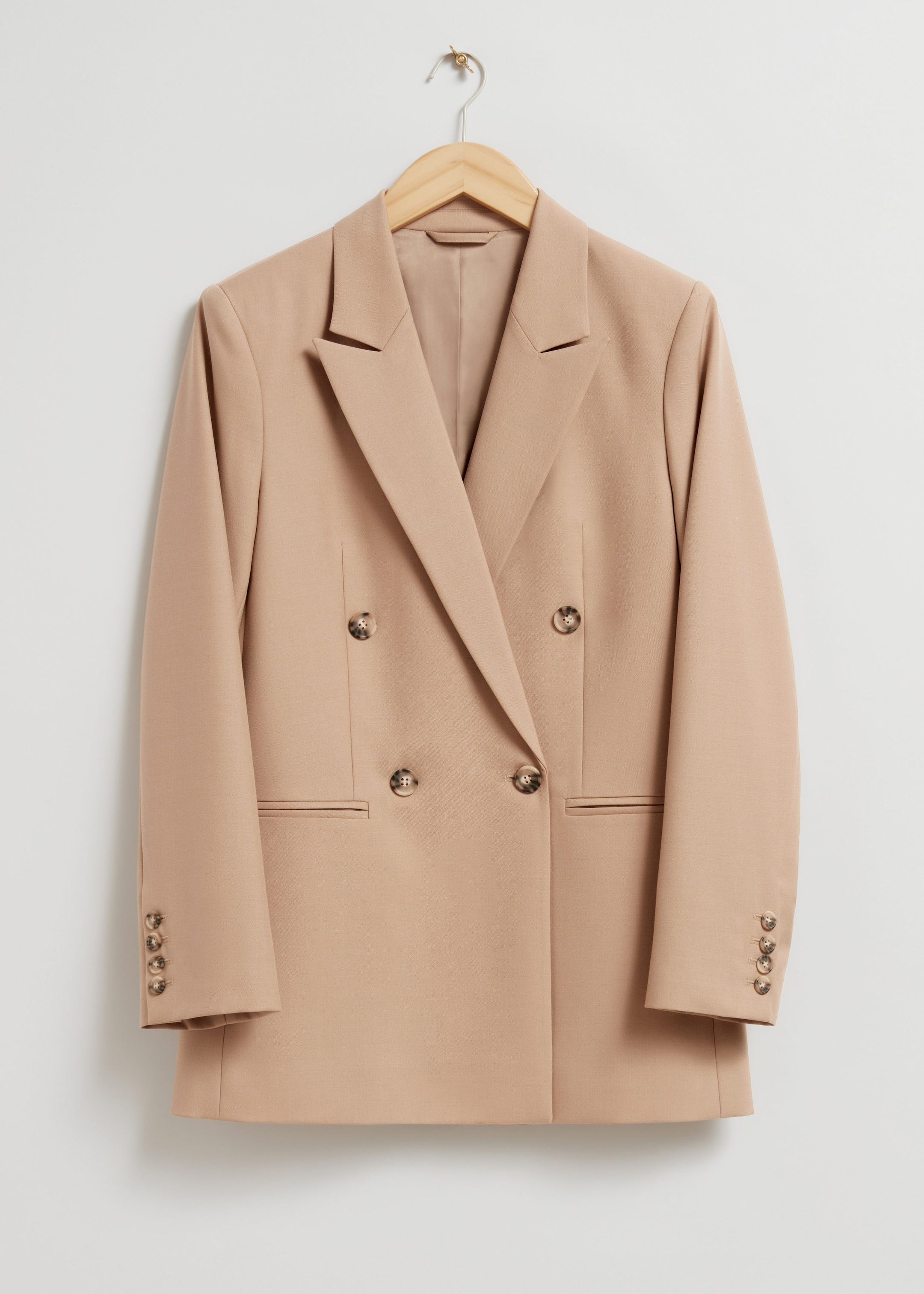 Tailored Blazer - Dusty Beige - Still Life