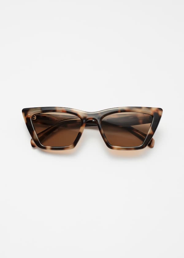 Angular Cat Eye Sunglasses