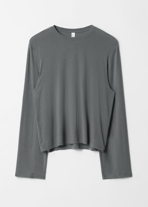 Long-Sleeve Jersey Top