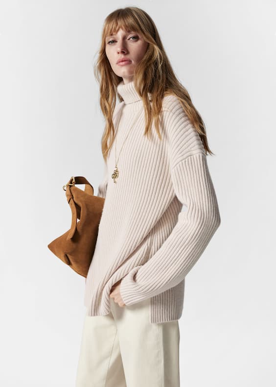 Turtleneck Wool-Knit Jumper