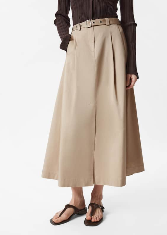 Cargo Midi Skirt
