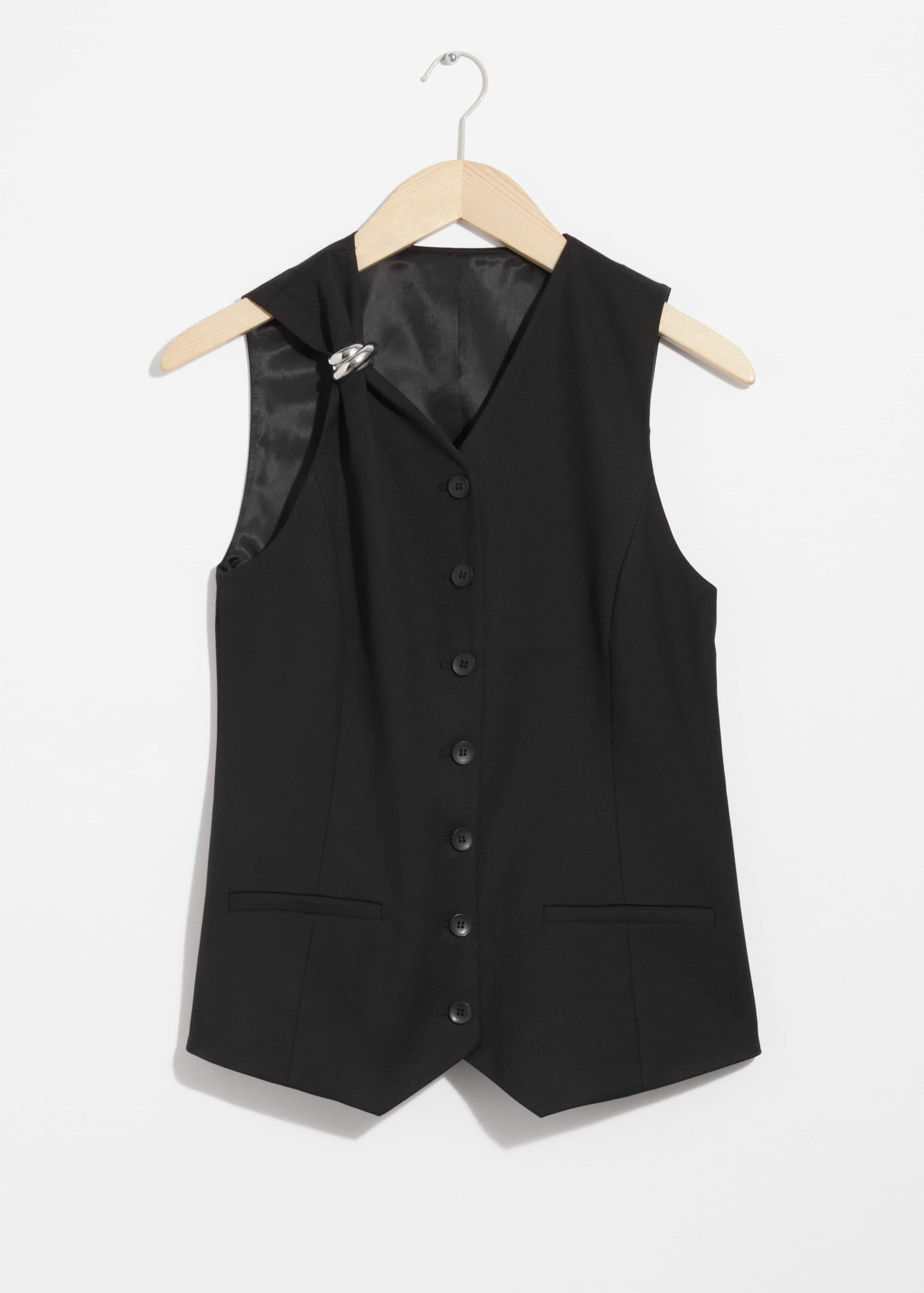 Ring-Detailed Waistcoat