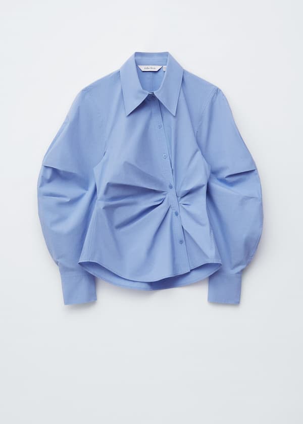 Asymmetrical Cotton Shirt