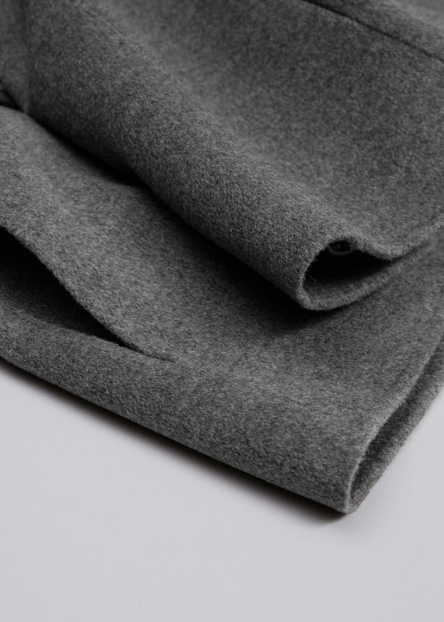 Wool Scarf Jacket