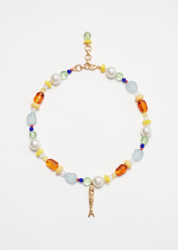 Short Embellished Necklace