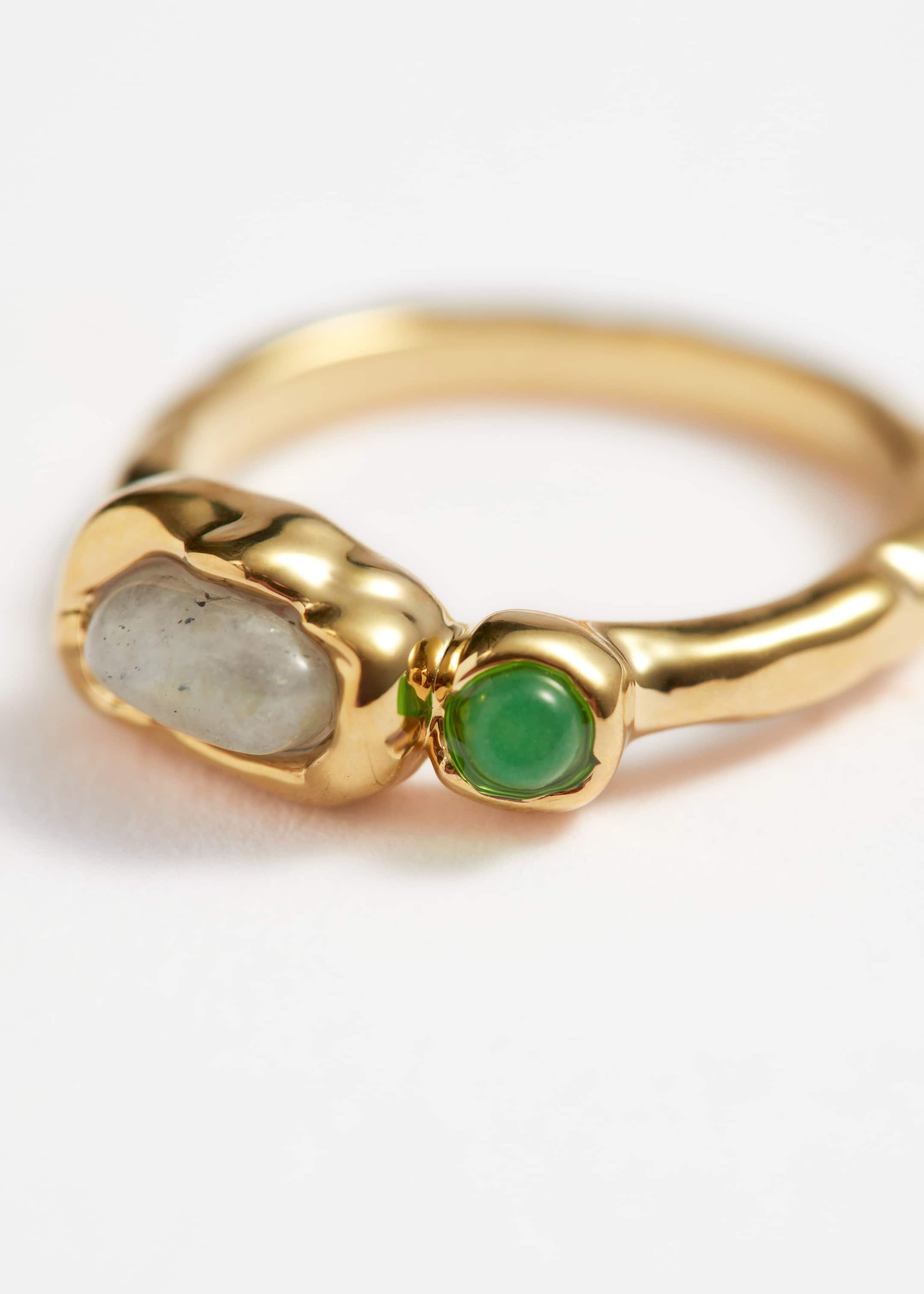 Vibrant Stone Ring - {{variantName}} - Descriptive Detail