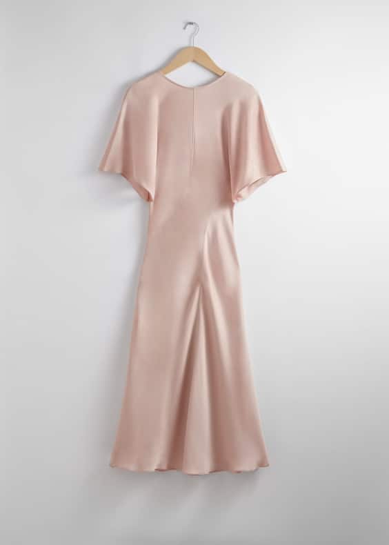 Satin Midi Dress