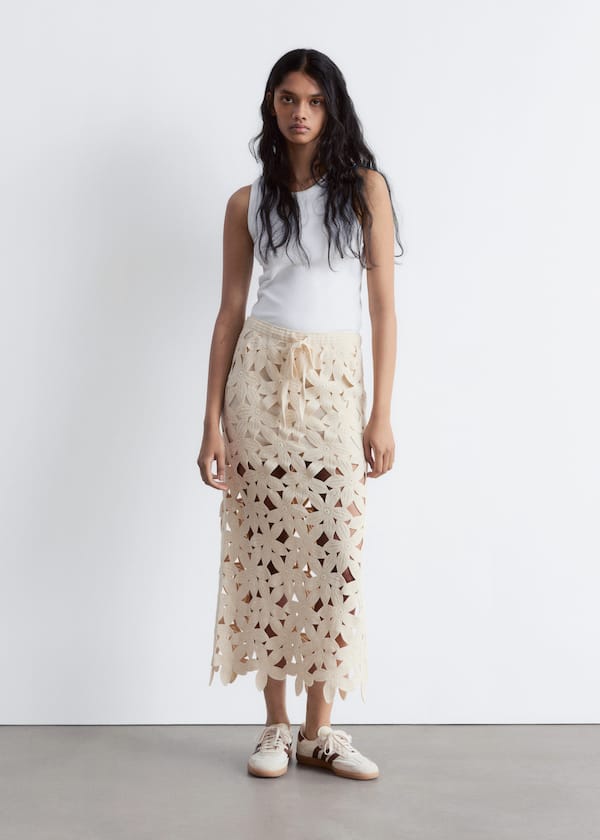 Crochet Midi Skirt