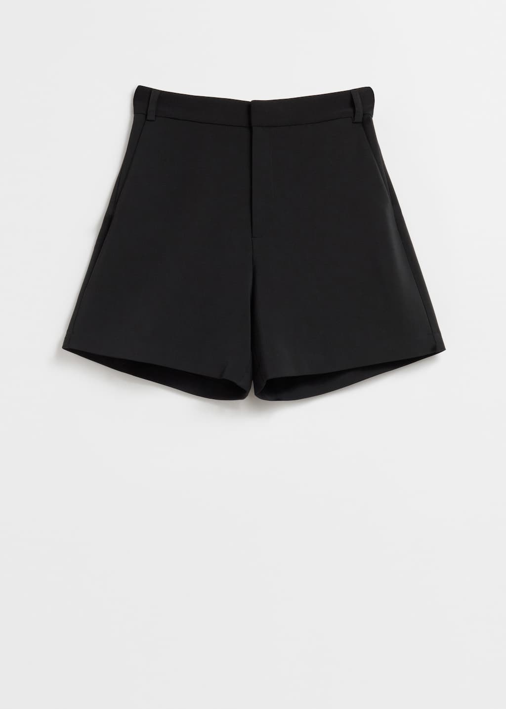 High Waist Shorts - Black - Shorts - & Other Stories