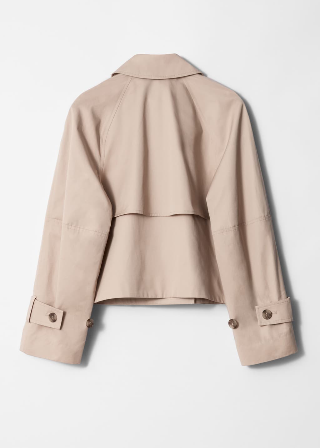 Short Trench Coat Jacket - Beige - Trenchcoats - & Other Stories