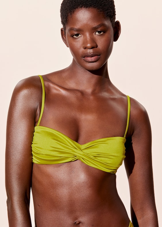 Ruched Bikini Top