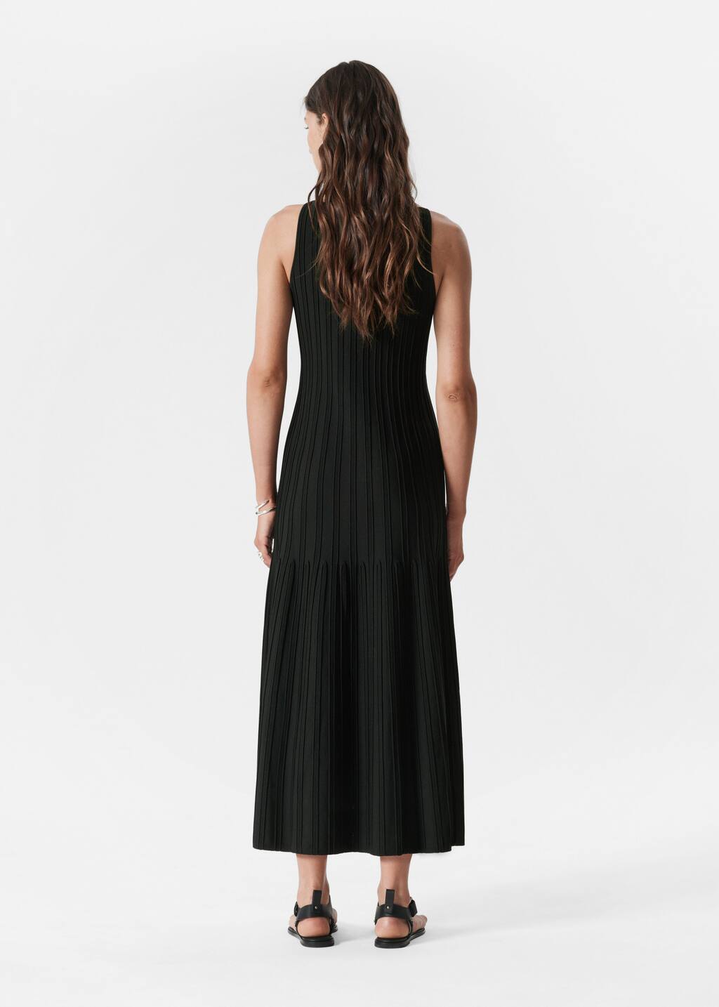 RANDEBOO - 新品タグ付き　RANDEBOO Cape knit dress Yara Bottle Green One Shoulder Cape Ruched Midi Dress – Club