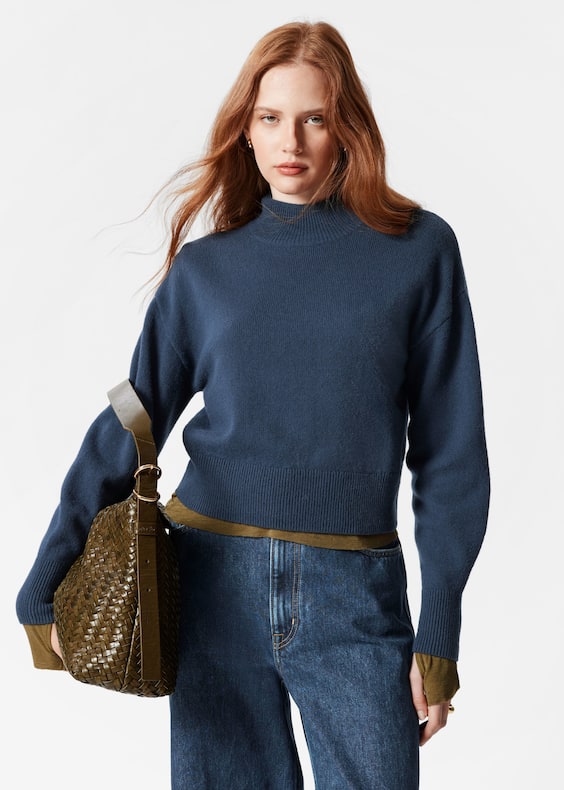 Mock Neck Jumper