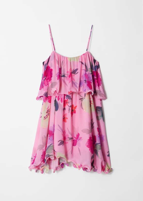 Ruffle Mini Dress