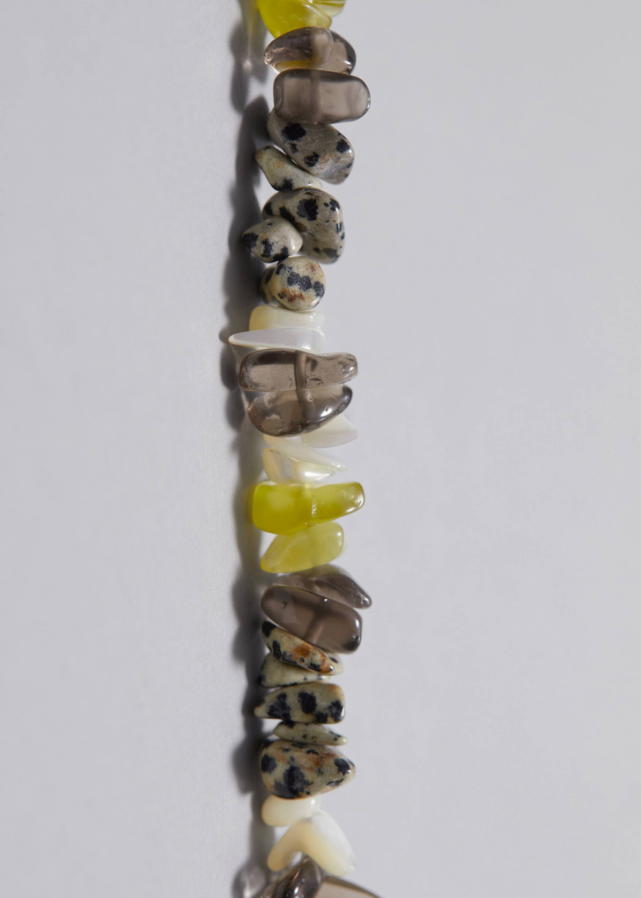 Semi-Precious Stone Necklace - {{variantName}} - Descriptive Detail