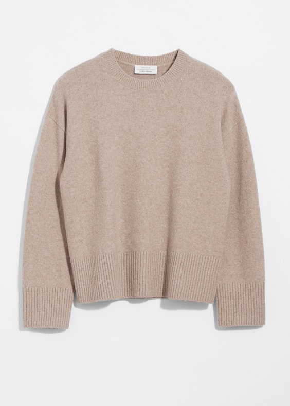 Relaxed Fit Knitted Sweater