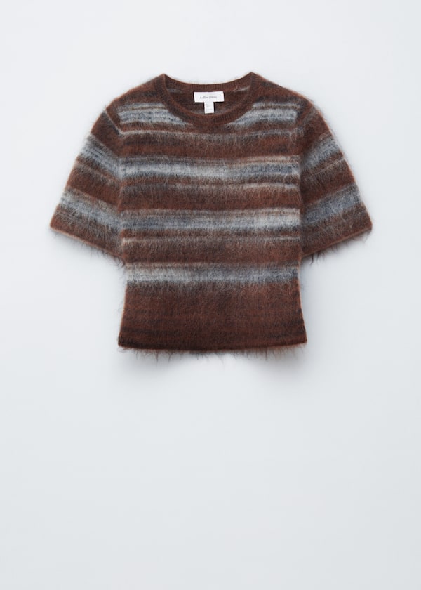 Brushed-Knit T-Shirt