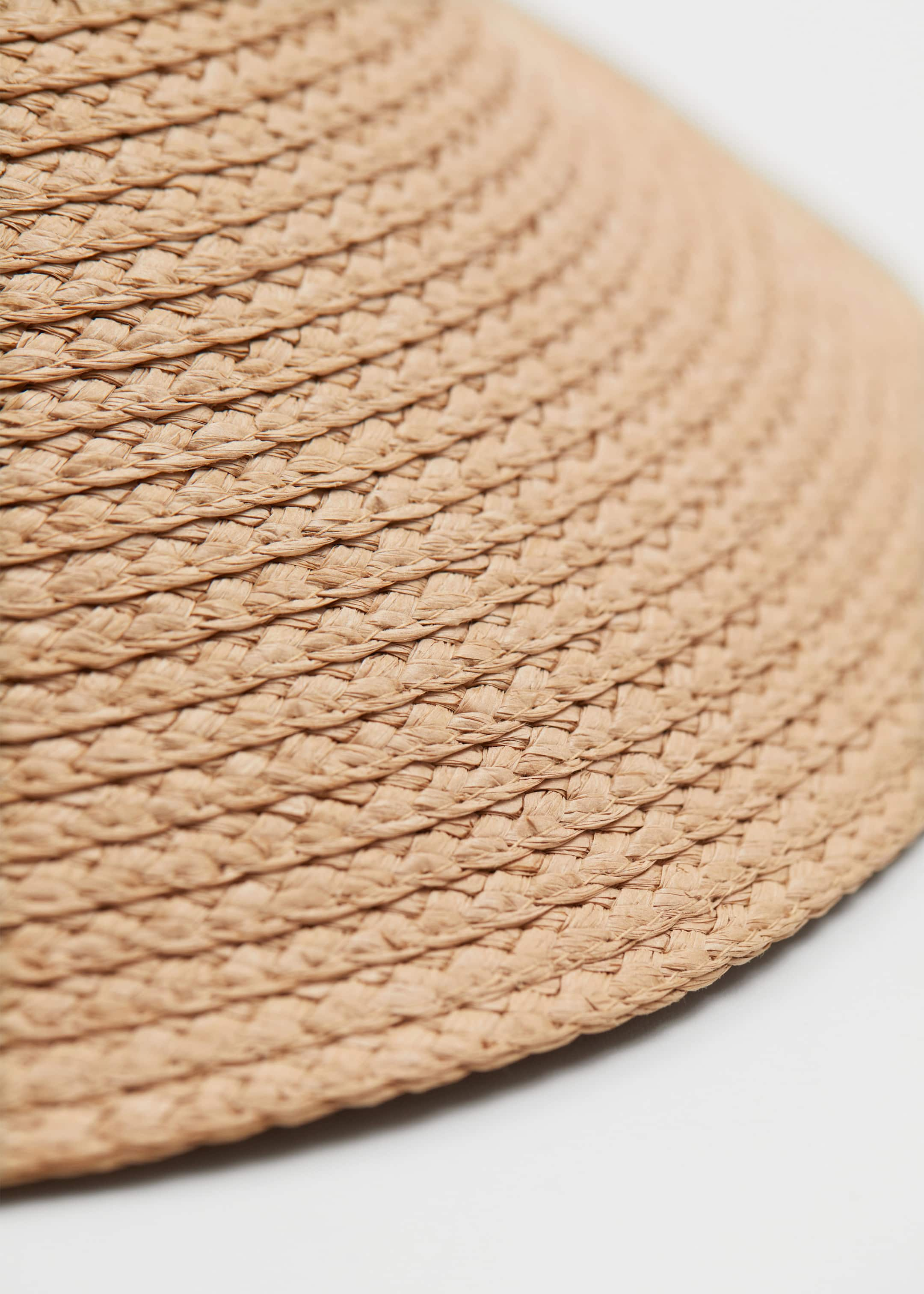 Wide Brim Straw Hat - {{variantName}} - Descriptive Detail