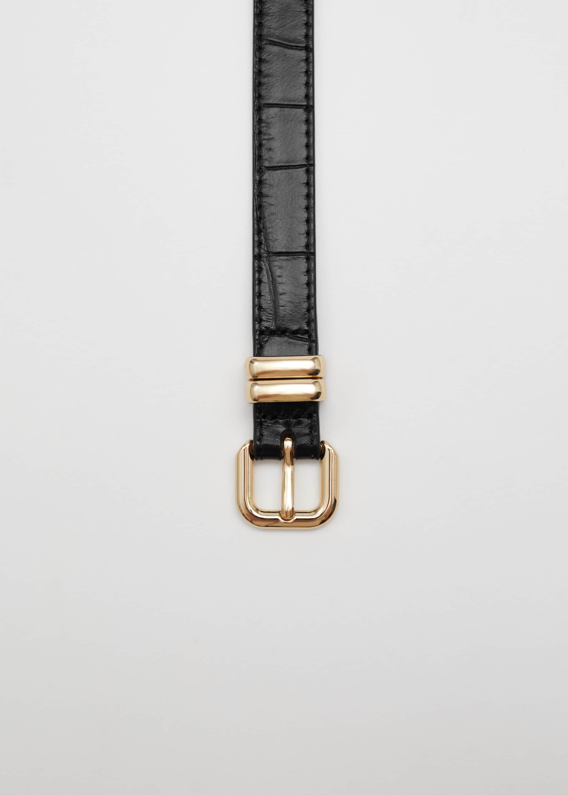 Ceinture en cuir classique - {{variantName}} - Descriptive Detail