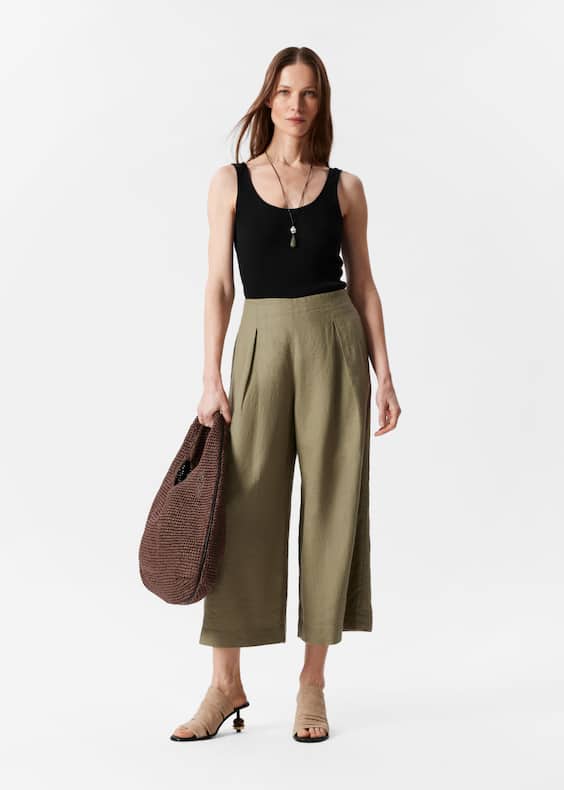 Linen Culottes