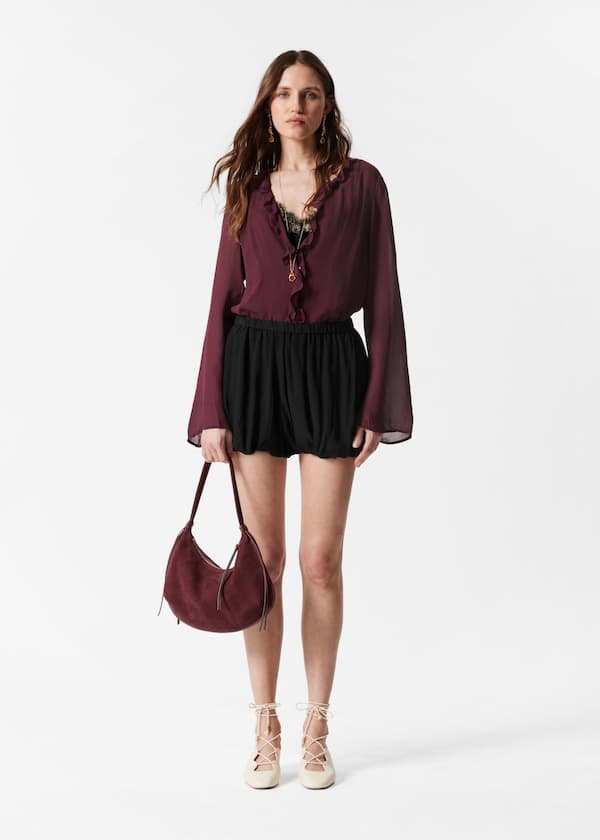 Elastic Bubble Shorts