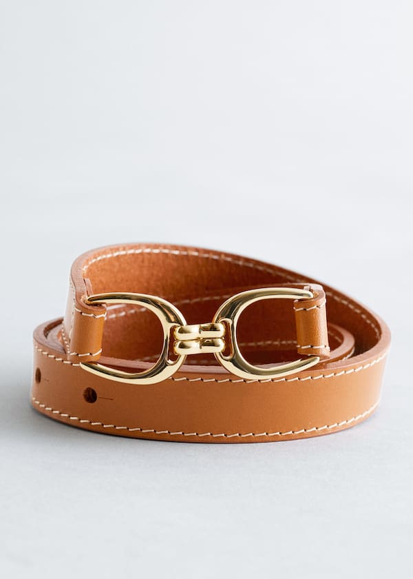 Mid-Waist Leather Belt