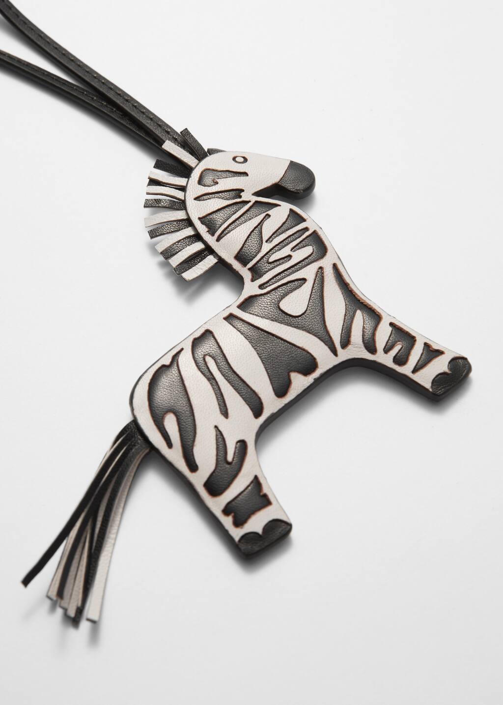 【直営・関税送料込】Zebra bag charm in r Zebra Bag Charm - Black/White - Wallets - & Other Stories